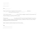 Formal Resignation Letter Template printable pdf download