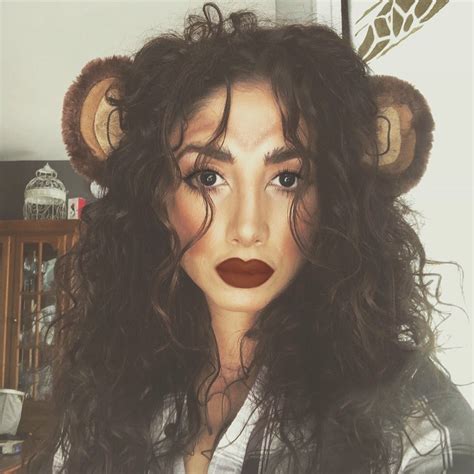 Cute Monkey Halloween Makeup