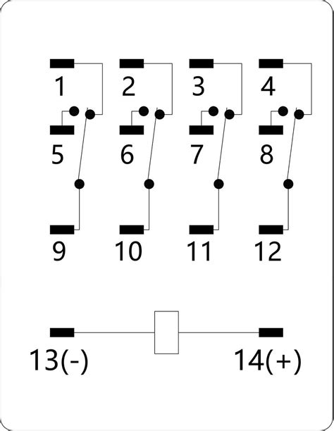 8 Pin Relay Base Wiring Diagram