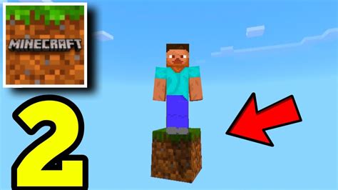 Minecraft PE Skyblock, But You Only Get ONE BLOCK - Gameplay Part 2 (MCPE SkyBlock) - Minecraft ...