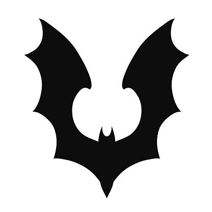 Vampire Bat Silhouette Halloween Bats Decoration Hanging Cave ...