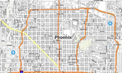 Phoenix Arizona Map - GIS Geography