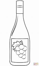 Wine Bottle coloring Page  Free Printable Coloring Pages sketch template