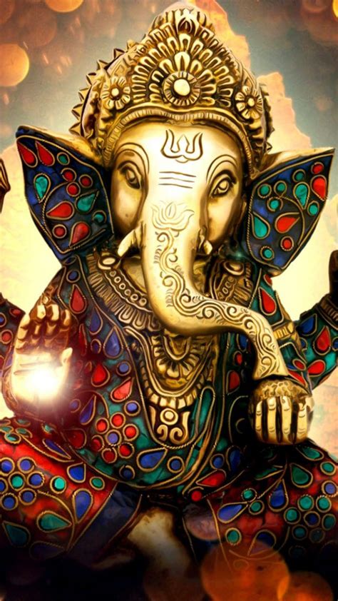 Lord Ganesha Ganapati Statue Idol 4K Ultra HD Mobile Wallpaper | Ganesh wallpaper, Ganesha ...