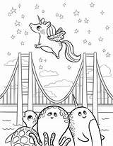 San Francisco Coloring Pages sketch template