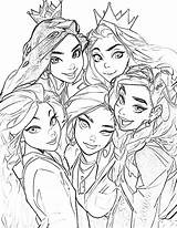 40 Gorgeous Princess Coloring Pages For Kids And Adults sketch template