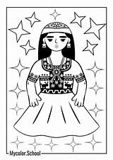 7 Mexican Coloring Pages  Free Printable For Kids And sketch template