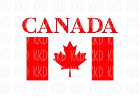 Flag of Canada SVG Canadian Flag SVG Canada SVG Maple Leaf - Etsy