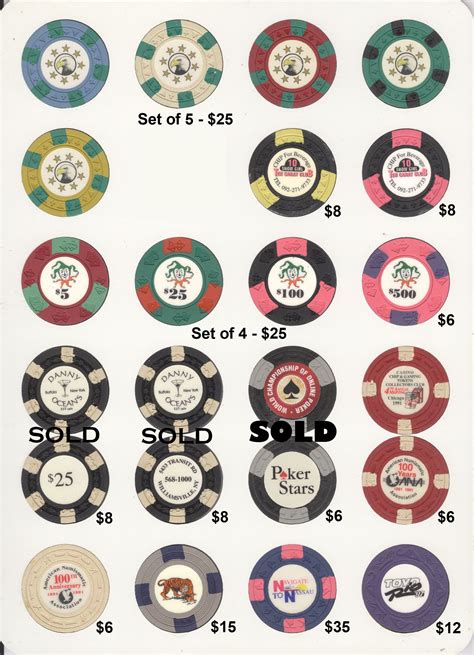 Obsolete and better Casino Chips