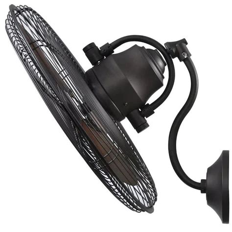 allen + roth Marina Cove 18-in Plug-In Oscillating Indoor/Outdoor Wall Mounted Fan Lowes.com ...