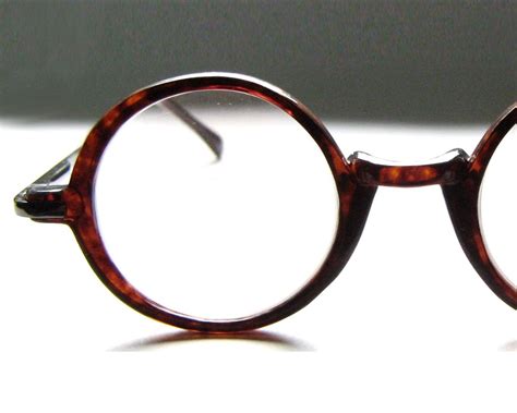 Vintage 80's Round Tortoise Eyeglass Frames