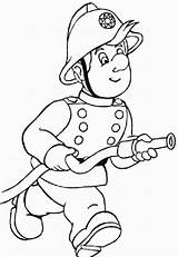 Free Firefighter Coloring Book Download  sketch template