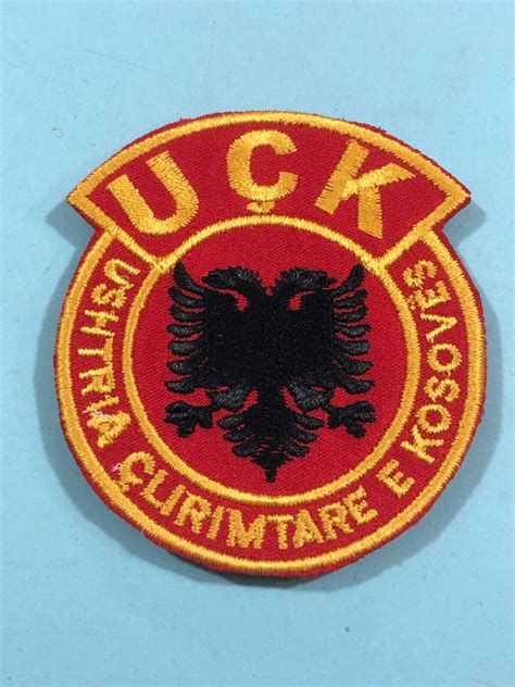 KOSOVO LIBERATION ARMY UÇK (KLA) COLLECTIBLE NEW PATCH FLAG INSIGNIA | eBay