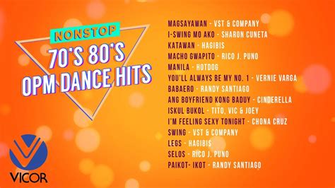 70's and 80's OPM Dance Hits [Nonstop Playlist] - YouTube