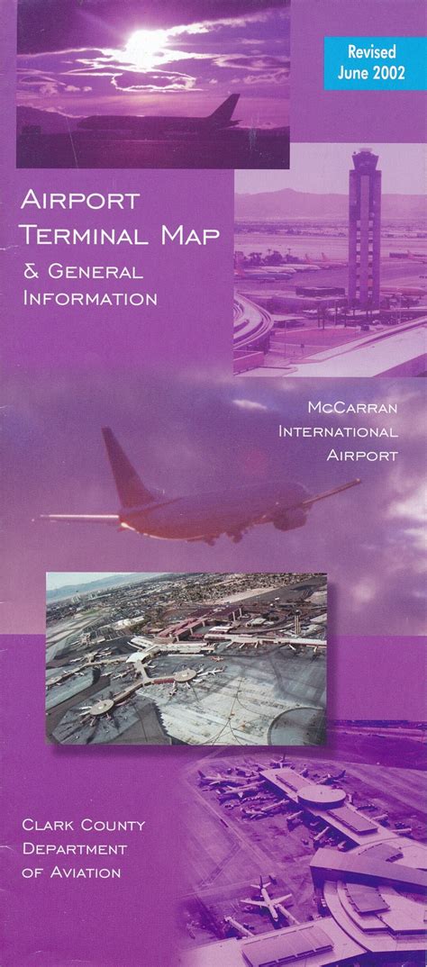 Mccarran International Airport Terminal Map and General - Etsy