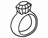 Diamond Ring Coloring Page  Home sketch template