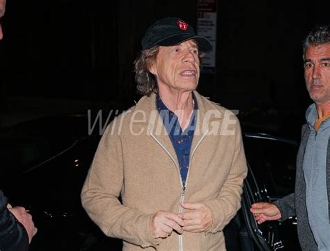 Mick Jagger attends SNL afterparty on October 22 2023 in New York City ...