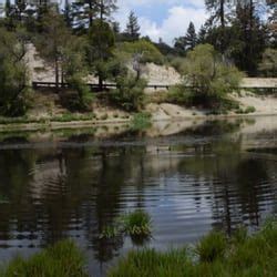 Photo of Mountain Oak Campground - Wrightwood, CA, United States. Jackson Lake across the Mt ...