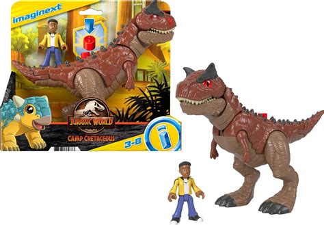 Buy Fisher-Price Imaginext Jurassic World Camp Cretaceous Carnotaurus ...