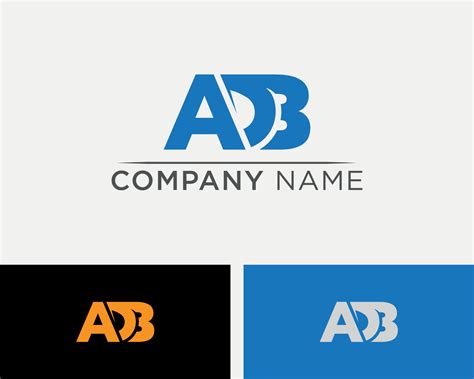 ADB Letter Logo Design Template 5130160 Vector Art at Vecteezy