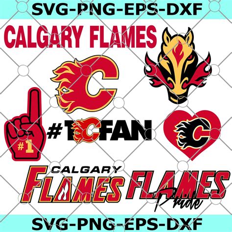 Calgary Flames Hockey Team, Hockey logos, hockey game, hockey shop ...