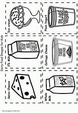 Milk And Cheese Coloring Pages sketch template
