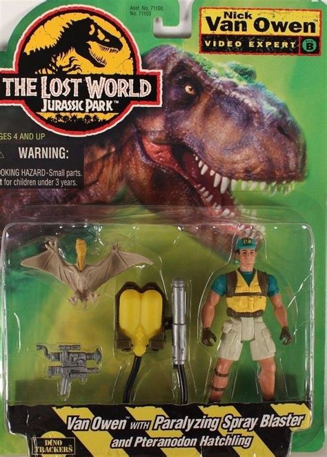 NIB The Lost World Jurassic Park " NICK VAN OWEN" . by KENNER " FREE SHIPPING!! | Jurassic park ...