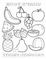 Fruit Salad Coloring Page At GetColoringscom  Free Printable sketch template