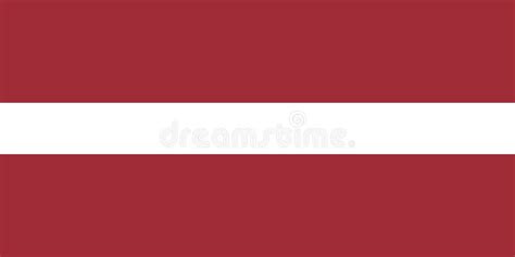 The National Flag of the Republic of Latvia is Isolated in Official ...