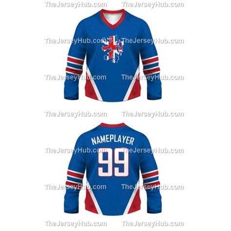 Team England Hockey Jersey Dark