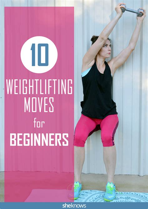 10 Weight lifting exercises for beginners