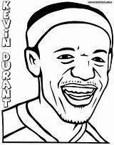 Kevin Durant Coloring Page To Download And Print  sketch template
