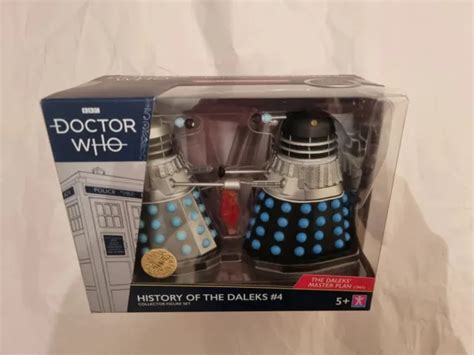 DOCTOR WHO HISTORY Of The Daleks Dalek Set 4 Collector Action Figure Master Plan $108.42 - PicClick
