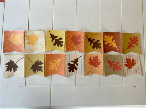 Fall Leaves Banner Fall Leaves Printable Banner Printable - Etsy