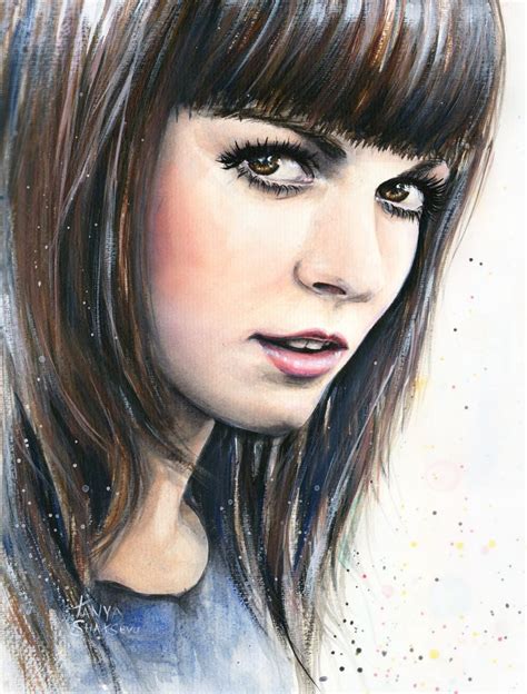 Pin by Alex Kollar on Amazing Art | Watercolor portraits, Portrait painting, Watercolor portrait ...