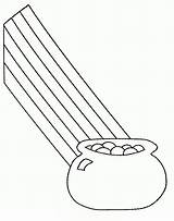 Pot Of Gold 5 Coloring Page  Free Printable Pages For Kids sketch template