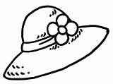 Ladies Hats Coloring Pages sketch template