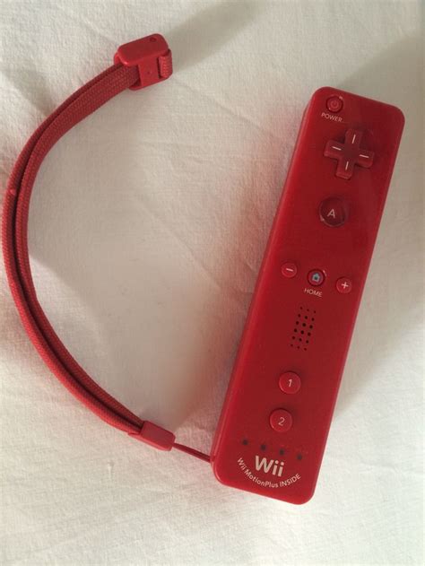 Wii Remote Plus red. | Wii, Nintendo, Mando