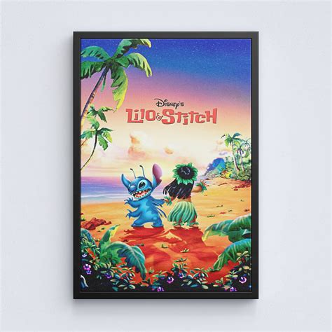 Disney Lilo and Stitch Movie Poster, Disney Vintage Movie Poster sold by DaviConnolly | SKU ...