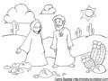 Jesus Overcomes Temptations Coloring Pages — Ministry-To-Children.com