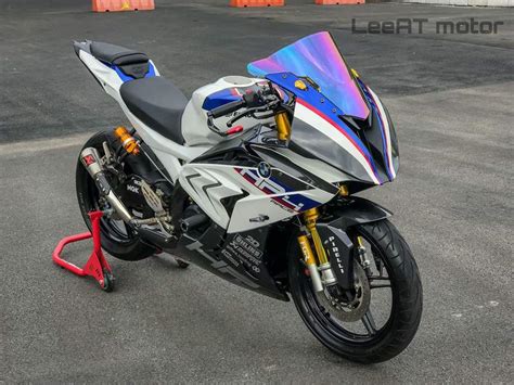 Yamaha R15 modified to look like Rs 85 L worth BMW S1000RR HP4 Race for ...