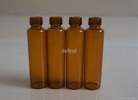 Amber glass vials - Ahua (China Manufacturer) - Glass Packaging ...