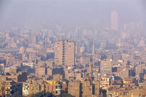 Premium Photo | The skyline of cairo egypt