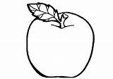 Easy Apple Coloring Pages Coloring Pages sketch template