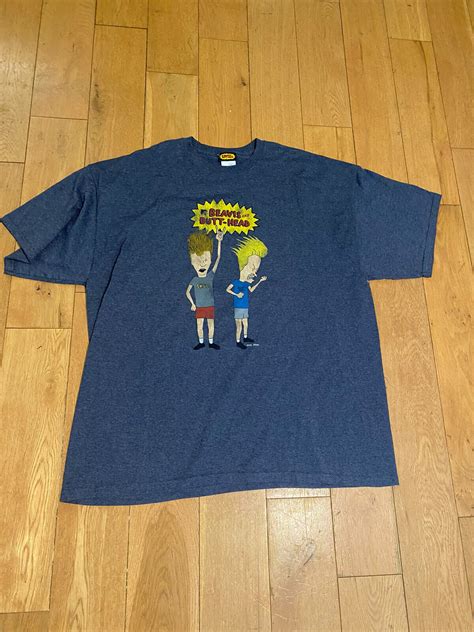 MTV Beavis And Butt-Head Logo Graphic T Shirt Size 2XL - Gem