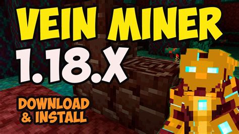 How to get VeinMiner in Minecraft 1.18.2 - download & install VeinMiner mod 1.18.2 with Fabric ...