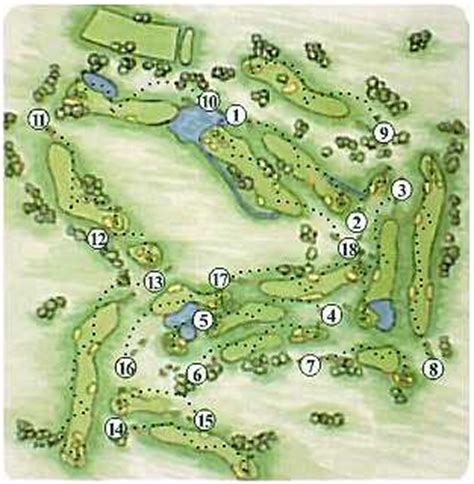 Marbella Club Golf Resort Score Card Course Map