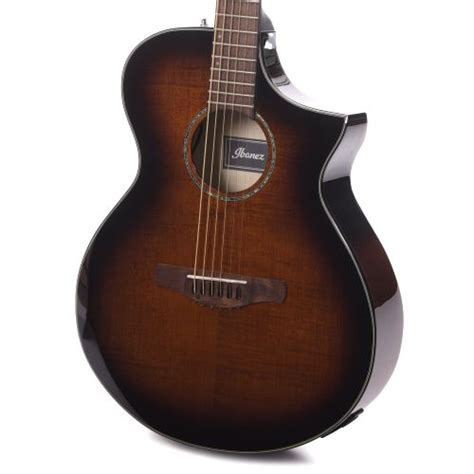 Ibanez AEW Sunburst Amber Sunburst High Gloss > Guitars Acoustic ...