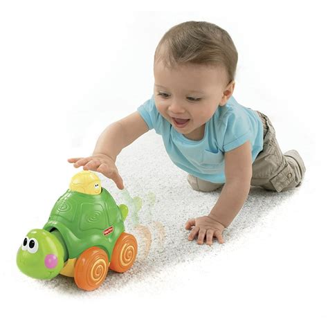 Fisher-Price Go Baby Go Press and Crawl Turtle - Walmart.com - Walmart.com