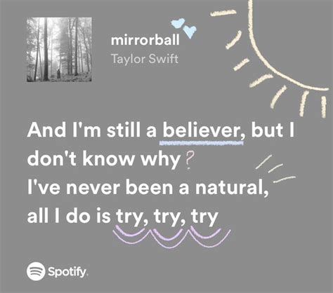 mirrorball | Taylor swift song lyrics, Taylor lyrics, Taylor swift lyrics